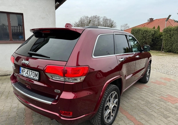 Jeep Grand Cherokee cena 149900 przebieg: 107100, rok produkcji 2018 z Włocławek małe 667